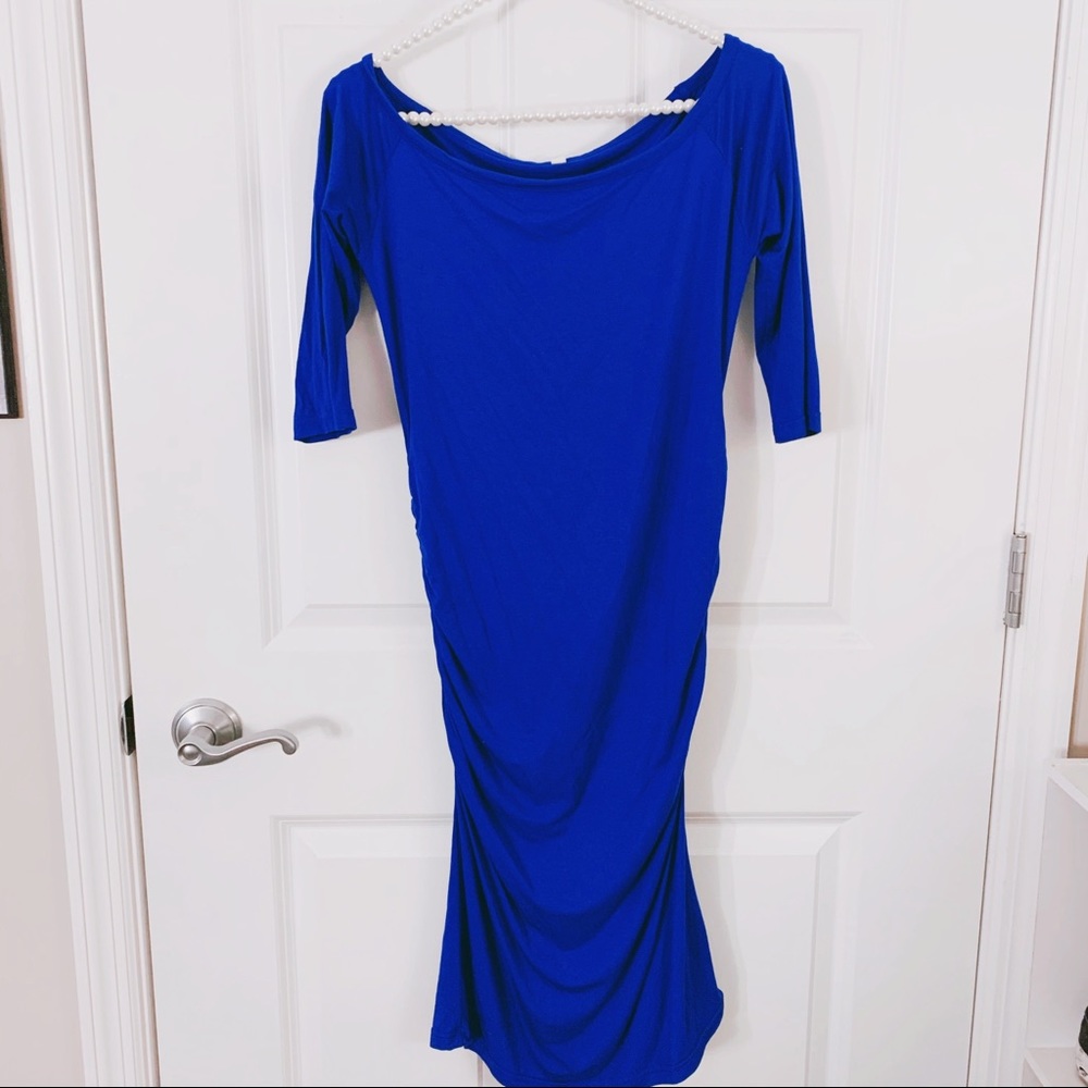 Like *NEW* Royal Blue Maternity Dress